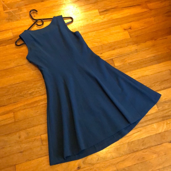 NWOT Ann Taylor Loft turquoise dress - Picture 4 of 11